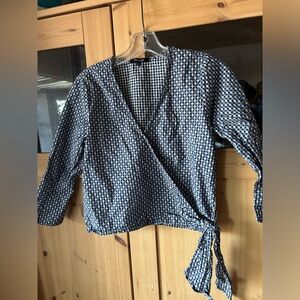 Madewell Wrap Around Size Small Top